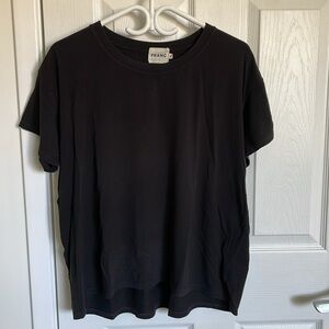 Black Franc boxy tee